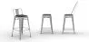 Pack  x4 Cojín Imantado para Silla asiento Cuadrado - Polipiel - Stylix image 7