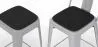 Pack  x4 Cojín Imantado para Silla asiento Cuadrado - Polipiel - Stylix image 7