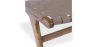 Sillón de Salón - Sillón de diseño Boho Bali - Madera y Cuero - Recia image 7