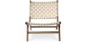 Sillón de Salón - Sillón de Diseño Artesanal Boho Bali - Madera y cuerda - Recia image 7