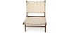 Sillón de Salón - Sillón de Diseño Artesanal Boho Bali - Madera y cuerda - Recia image 7