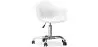 Silla de Oficina con Reposabrazos - Silla de Escritorio Giratoria con Ruedas - Grev image 7