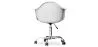 Silla de Oficina con Reposabrazos - Silla de Escritorio Giratoria con Ruedas - Grev image 7