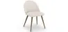 Silla De Comedor - Tapizada en Tela Bouclé - Escandinava - Evelyne image 7