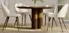 Silla De Comedor - Tapizada en Tela Bouclé - Escandinava - Evelyne image 7