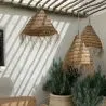 Lámpara de Techo de Esparto - Lámpara Colgante Diseño Boho Bali - Pitse image 7