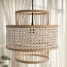 Lámpara de Techo de Ratán - Lámpara Colgante Diseño Boho Bali - Yei image 7