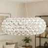 Lámpara de Techo - Lámpara Colgante - Bolas de Cristal - 35cm - Savoni  image 7