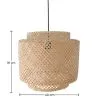 Lámpara de Techo de  Bambú - Lámpara Colgante Diseño Boho Bali- Hya image 7