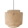 Lámpara de Techo de  Bambú - Lámpara Colgante Diseño Boho Bali- Hya image 7