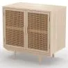 Aparador de Madera Natural - Diseño Boho Bali - 2 puertas - Treys image 7