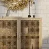 Aparador de Madera Natural - Diseño Boho Bali - 2 puertas - Treys image 7