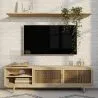 Mueble TV de Madera Natural - Diseño Boho Bali - Treys image 7