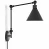 Lámpara Flexo - Aplique de Pared con Brazos Regulables - Negro image 7