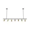 Lámpara de Techo Rail - 7 Focos Dorados Ajustables - 140CM image 7