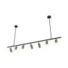 Lámpara de Techo Rail - 7 Focos Dorados Ajustables - 140CM image 7