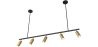 Lámpara de Techo Rail - 5 Focos Dorados Ajustables - 110CM image 7