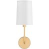 Lámpara Aplique de Pared - Dorado con Pantalla de Tela - Miu image 7