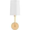Lámpara Aplique de Pared - Dorado con Pantalla de Tela - Miu image 7