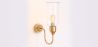 Lámpara Candelabro - Aplique de Pared Dorado - Driss image 7