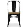 Silla de Comedor - Diseño Industrial - Madera y Acero - Stylix image 7