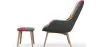 Sillón con Reposapiés - Tapizado en Patchwork - Kontur image 7