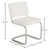 Silla de Comedor - Tapizada en Tela Bouclé - Henr image 7