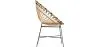 Silla de Exterior Redonda de Ratán Sintético - Diseño Boho Bali - Elsa image 7