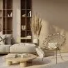 Silla de Exterior Redonda de Ratán Sintético - Diseño Boho Bali - Elsa image 7