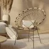 Silla de Exterior Redonda de Ratán Sintético - Diseño Boho Bali - Elsa image 7