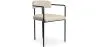 Silla de Comedor Tapizada - Bouclé Blanco - Garne image 7