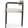 Silla de Comedor Tapizada - Bouclé Blanco - Garne image 7
