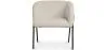 Silla de Comedor Tapizada - Bouclé Blanco - James image 7