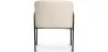 Silla de Comedor Tapizada - Bouclé Blanco - James image 7