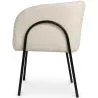 Silla de Comedor Tapizada - Bouclé Blanco - James image 7