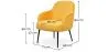 Sillón tapizado en Terciopelo - Hyra image 7