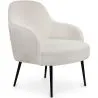 Sillón Tapizado - Bouclé Blanco - Hyra image 7