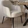 Sillón Tapizado - Bouclé Blanco - Hyra image 7