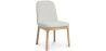 Silla de Comedor Tapizada - Bouclé Blanco - Biscayne image 7