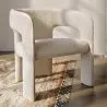 Silla de Comedor Tapizada - Bouclé Blanco - Ashley image 7