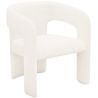 Silla de Comedor Tapizada - Bouclé Blanco - Ashley image 7