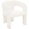 Silla de Comedor Tapizada - Bouclé Blanco - Ashley image 7