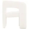 Silla de Comedor Tapizada - Bouclé Blanco - Ashley image 7