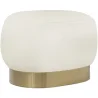 Puff Banco de Tocador - Bouclé Blanco - Luxe image 7