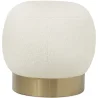 Puff Banco de Tocador - Bouclé Blanco - Luxe image 7