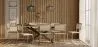 Pack Mesa de Comedor Diseño Industrial de Madera (220cm) & 8 Sillas de Comedor de Ratán - Bruna image 7