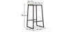 Taburete Diseño Industrial - Madera y Metal - 76cm - Big Boy  image 7