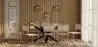 Pack Mesa de Comedor Diseño Industrial de Madera (200cm)  & 8 Sillas de Comedor de Ratán - Bruna image 7