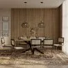 Pack Mesa de Comedor Diseño Industrial de Madera  (200cm) & 8 Sillas de Comedor de Ratán - Bastral image 7