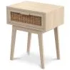 Mesita de Noche con Cajón - Madera Boho Bali - Yanpai image 7